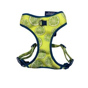 Top Paw Adjustable Comfort Fashion Harness Green‎ Limes Size Medium